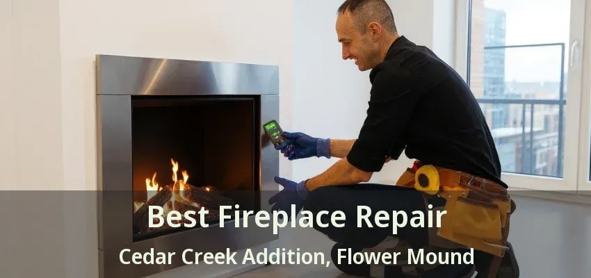 Best Fireplace Repair Cedar Creek Addition, Flower Mound - TX