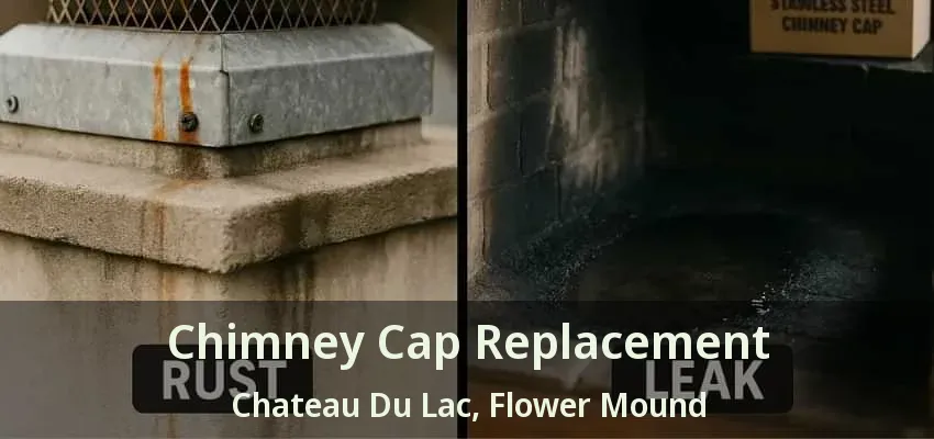 Chimney Cap Replacement Chateau Du Lac, Flower Mound - TX