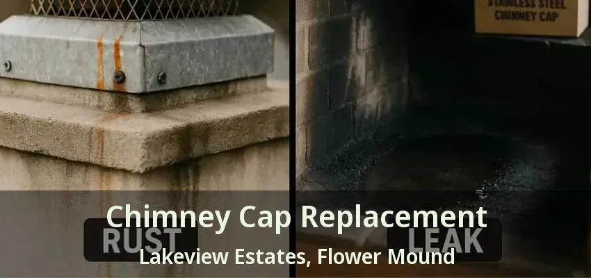 Chimney Cap Replacement Lakeview Estates, Flower Mound - TX