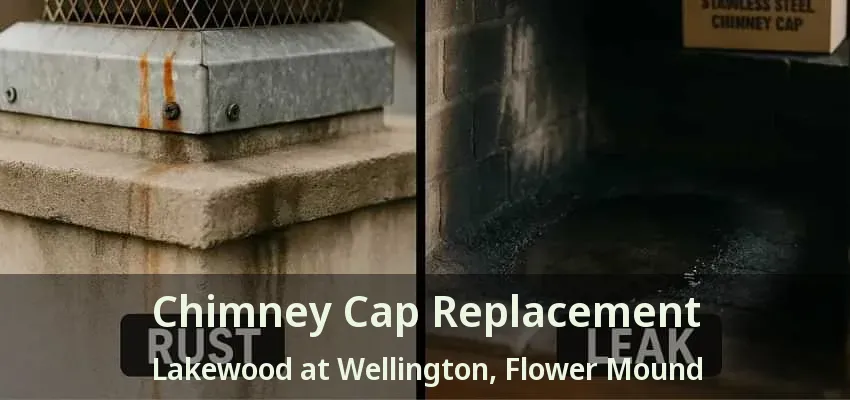 Chimney Cap Replacement Lakewood at Wellington, Flower Mound - TX
