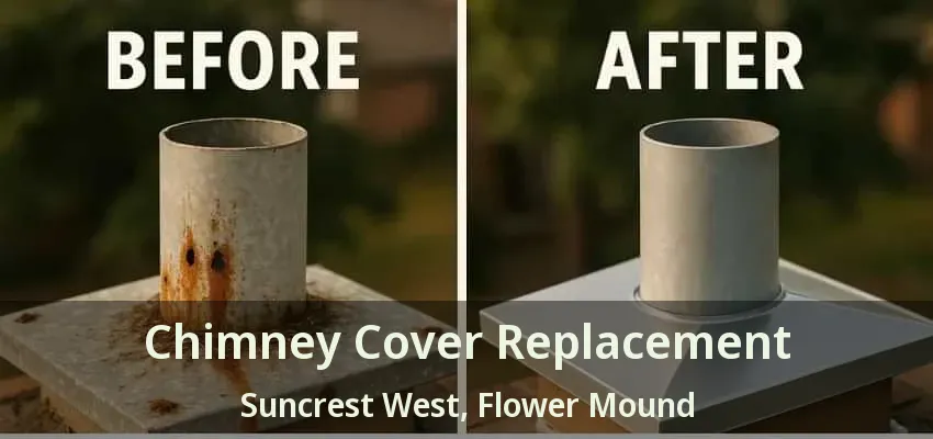 Chimney Cover Replacement Suncrest West, Flower Mound - TX