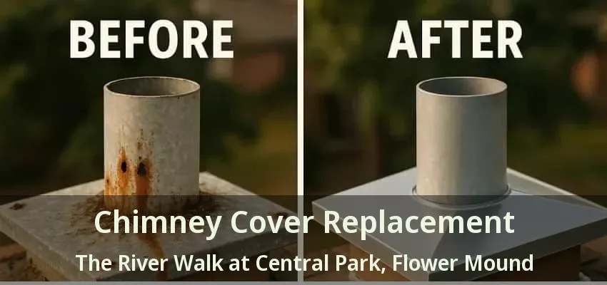 Chimney Cover Replacement The River Walk at Central Park, Flower Mound - TX