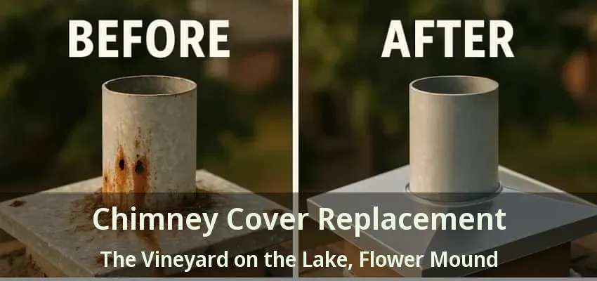 Chimney Cover Replacement The Vineyard on the Lake, Flower Mound - TX