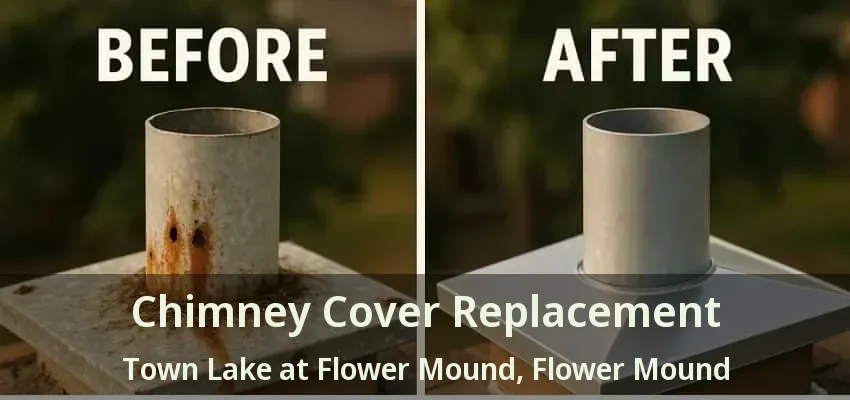 Chimney Cover Replacement Town Lake at Flower Mound, Flower Mound - TX