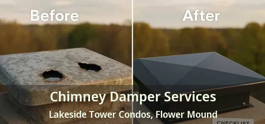Chimney Damper Services Lakeside Tower Condos, Flower Mound - TX