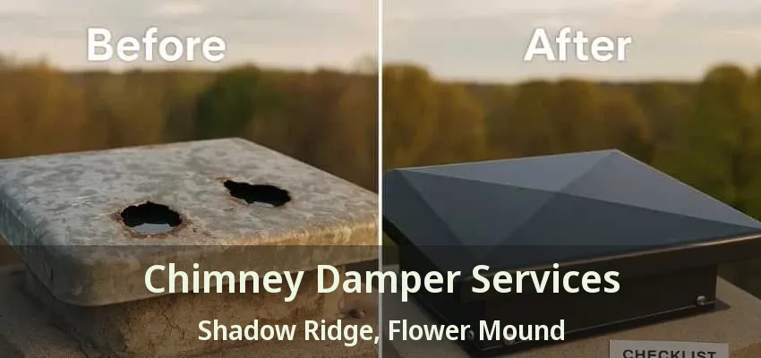 Chimney Damper Services Shadow Ridge, Flower Mound - TX
