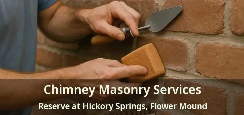 Chimney Masonry Services Reserve at Hickory Springs, Flower Mound - TX