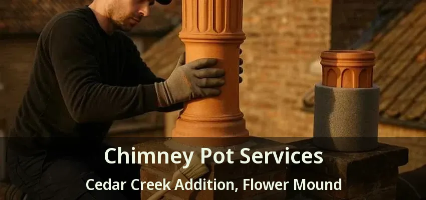 Chimney Pot Services Cedar Creek Addition, Flower Mound - TX