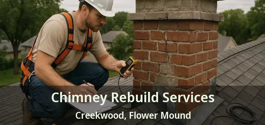 Chimney Rebuild Services Creekwood, Flower Mound - TX