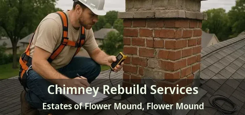 Chimney Rebuild Services Estates of Flower Mound, Flower Mound - TX