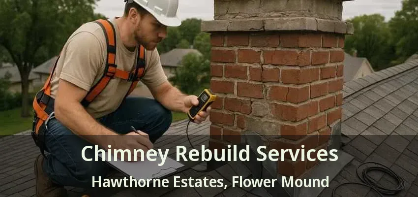 Chimney Rebuild Services Hawthorne Estates, Flower Mound - TX