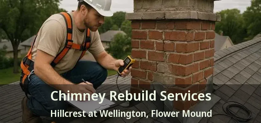 Chimney Rebuild Services Hillcrest at Wellington, Flower Mound - TX