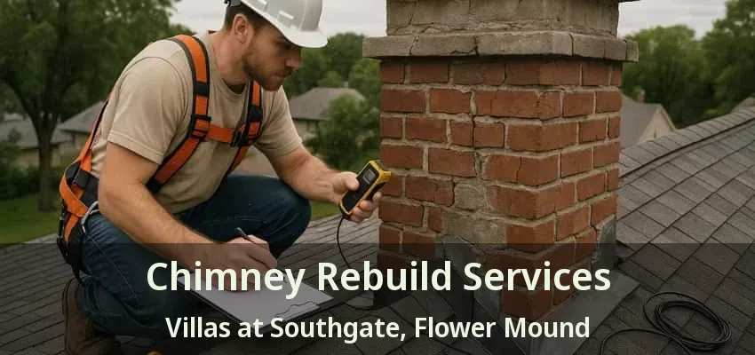 Chimney Rebuild Services Villas at Southgate, Flower Mound - TX