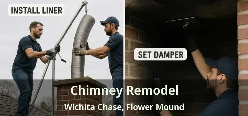 Chimney Remodel Wichita Chase, Flower Mound - TX