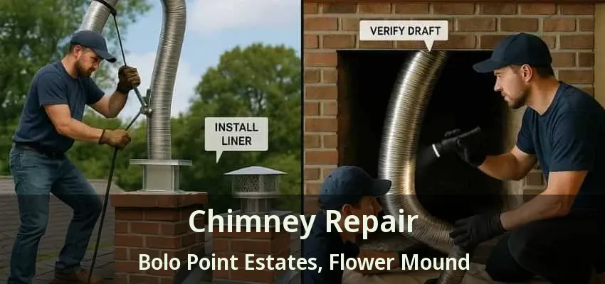 Chimney Repair Bolo Point Estates, Flower Mound - TX