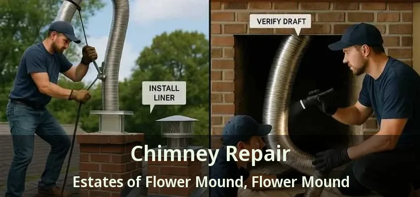 Chimney Repair Estates of Flower Mound, Flower Mound - TX