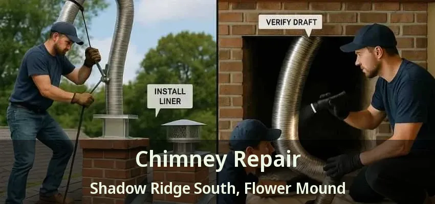 Chimney Repair Shadow Ridge South, Flower Mound - TX