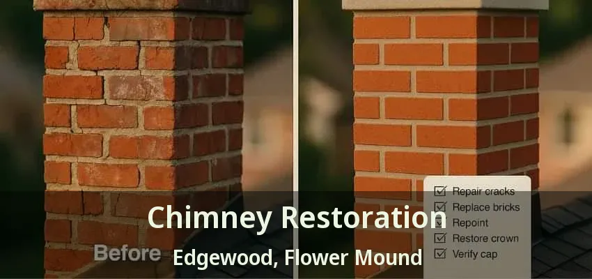 Chimney Restoration Edgewood, Flower Mound - TX