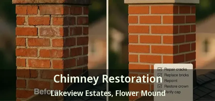 Chimney Restoration Lakeview Estates, Flower Mound - TX