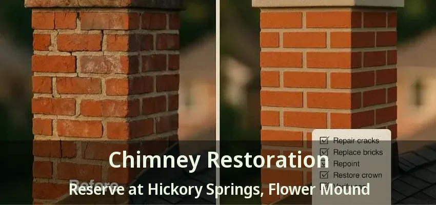 Chimney Restoration Reserve at Hickory Springs, Flower Mound - TX