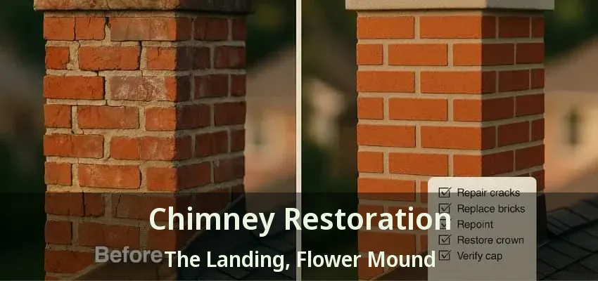 Chimney Restoration The Landing, Flower Mound - TX
