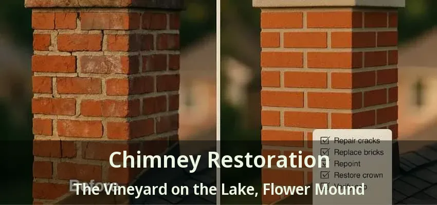 Chimney Restoration The Vineyard on the Lake, Flower Mound - TX
