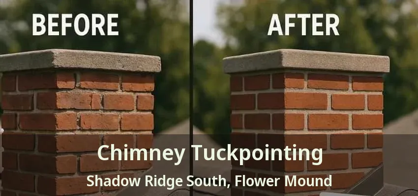 Chimney Tuckpointing Shadow Ridge South, Flower Mound - TX