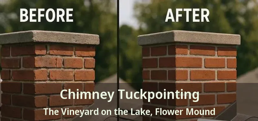 Chimney Tuckpointing The Vineyard on the Lake, Flower Mound - TX
