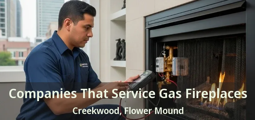 Companies That Service Gas Fireplaces Creekwood, Flower Mound - TX
