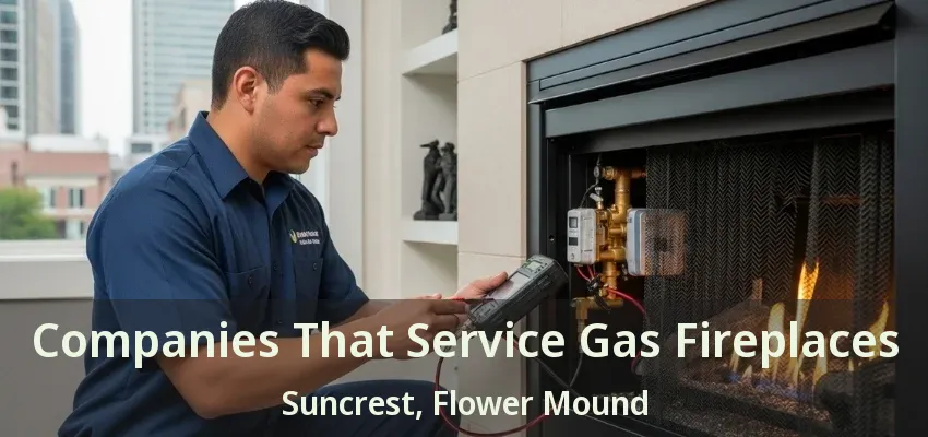 Companies That Service Gas Fireplaces Suncrest, Flower Mound - TX