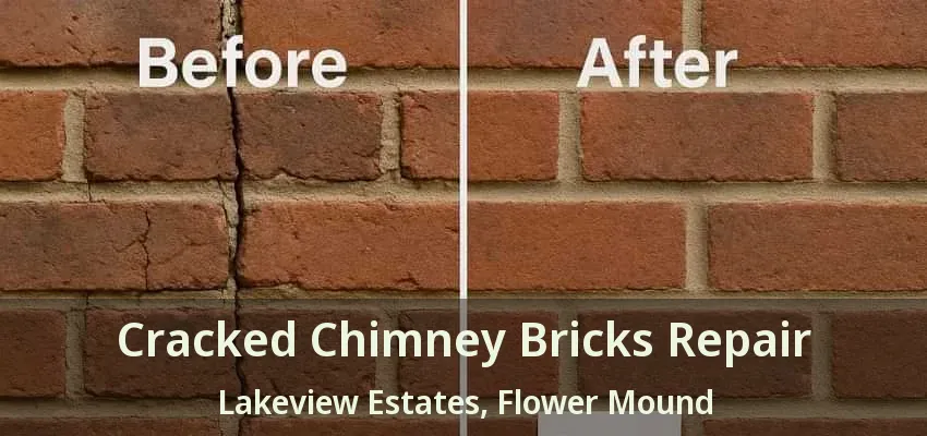 Cracked Chimney Bricks Repair Lakeview Estates, Flower Mound - TX