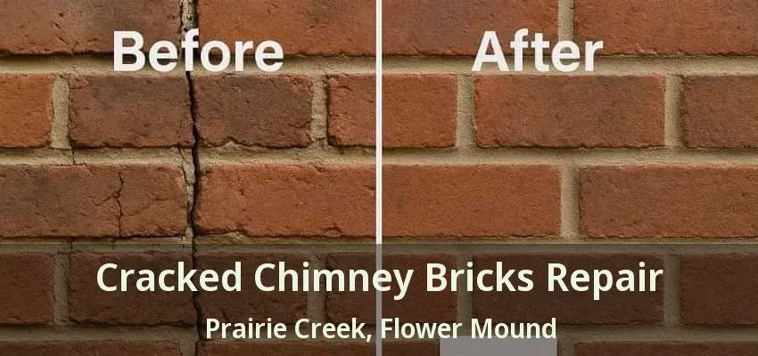 Cracked Chimney Bricks Repair Prairie Creek, Flower Mound - TX