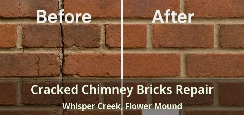 Cracked Chimney Bricks Repair Whisper Creek, Flower Mound - TX