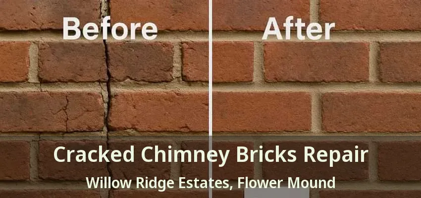 Cracked Chimney Bricks Repair Willow Ridge Estates, Flower Mound - TX
