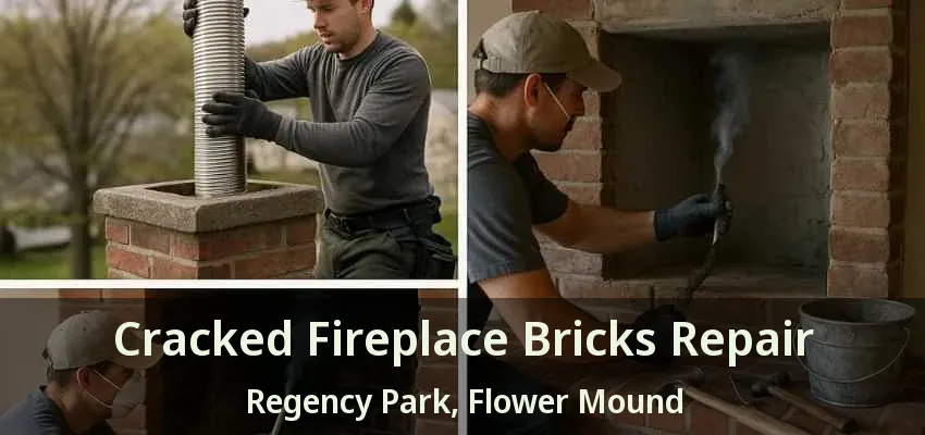 Cracked Fireplace Bricks Repair Regency Park, Flower Mound - TX