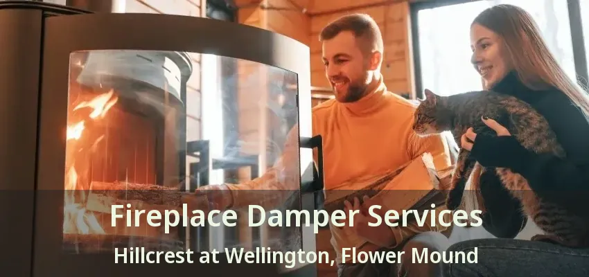 Fireplace Damper Services Hillcrest at Wellington, Flower Mound - TX