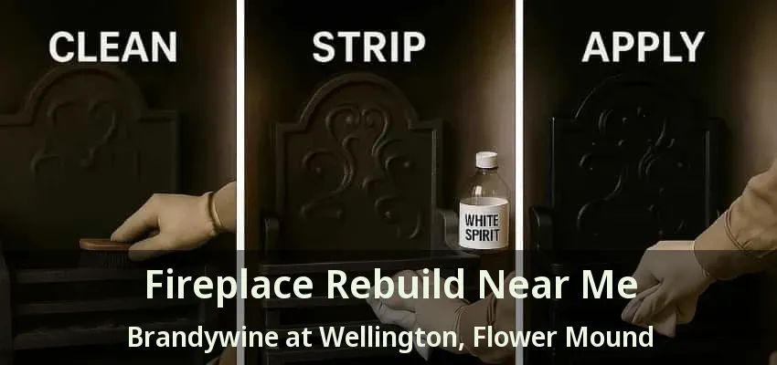 Fireplace Rebuild Near Me Brandywine at Wellington, Flower Mound - TX