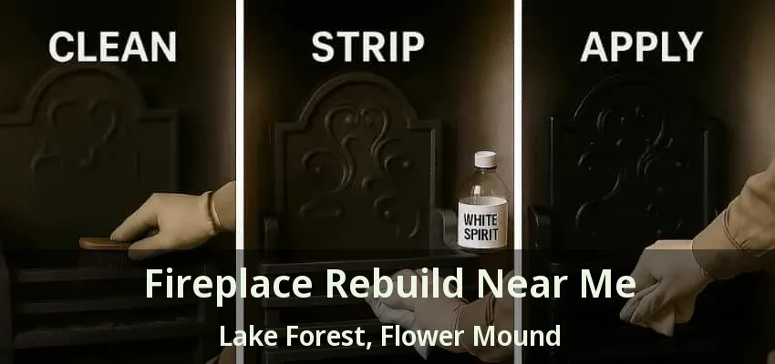 Fireplace Rebuild Near Me Lake Forest, Flower Mound - TX