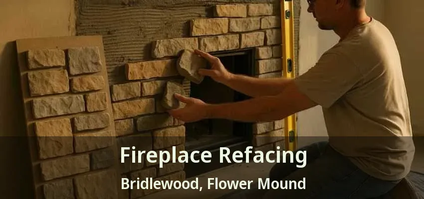 Fireplace Refacing Bridlewood, Flower Mound - TX