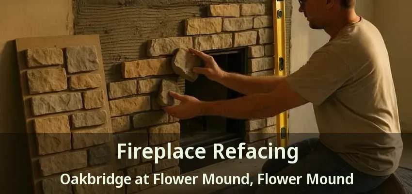 Fireplace Refacing Oakbridge at Flower Mound, Flower Mound - TX