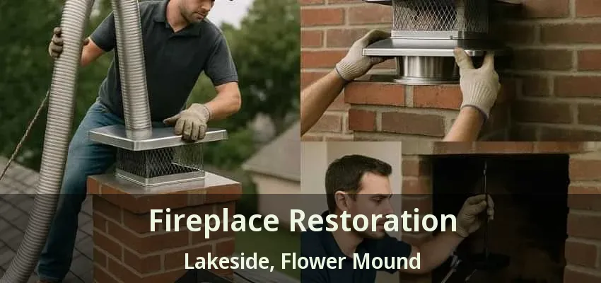 Fireplace Restoration Lakeside, Flower Mound - TX