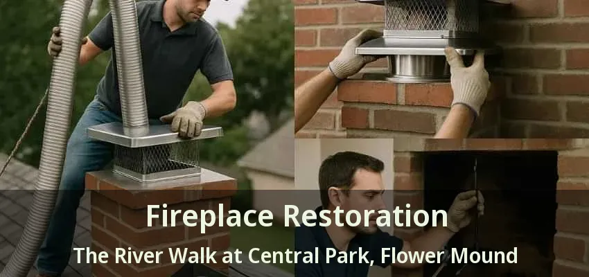 Fireplace Restoration The River Walk at Central Park, Flower Mound - TX