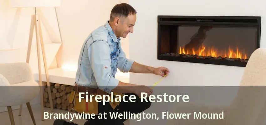 Fireplace Restore Brandywine at Wellington, Flower Mound - TX