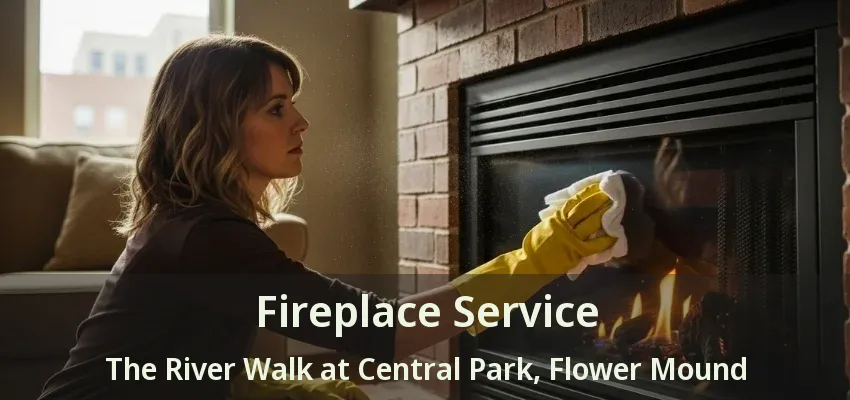 Fireplace Service The River Walk at Central Park, Flower Mound - TX