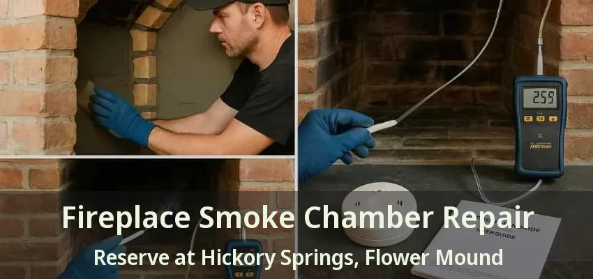 Fireplace Smoke Chamber Repair Reserve at Hickory Springs, Flower Mound - TX
