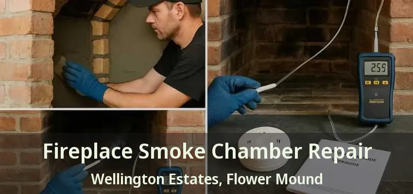 Fireplace Smoke Chamber Repair Wellington Estates, Flower Mound - TX
