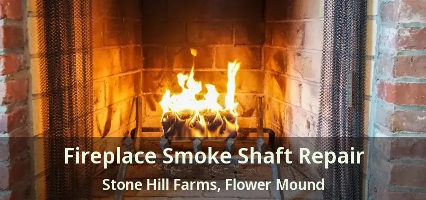 Fireplace Smoke Shaft Repair Stone Hill Farms, Flower Mound - TX