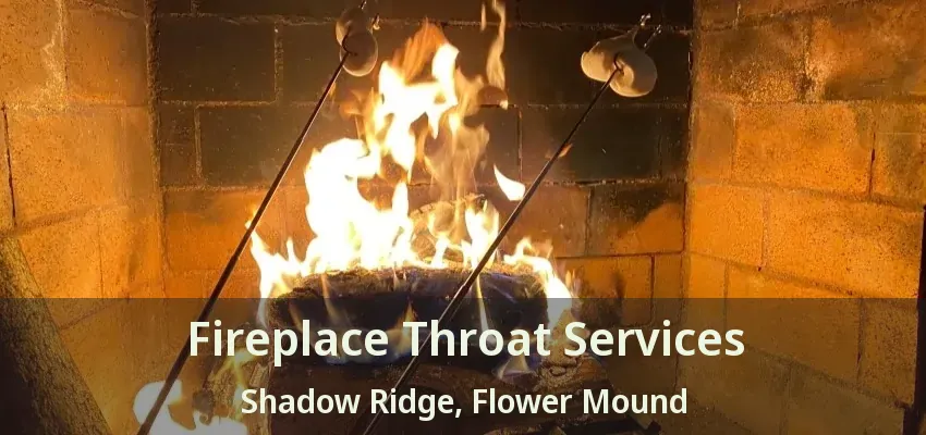 Fireplace Throat Services Shadow Ridge, Flower Mound - TX