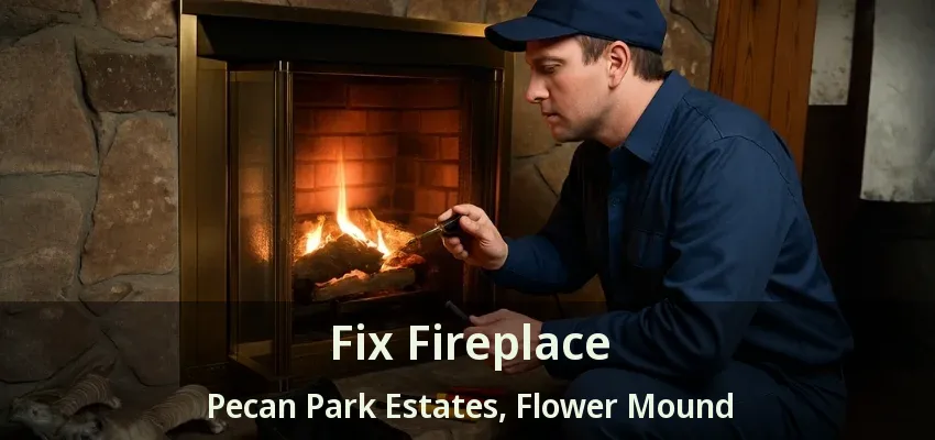 Fix Fireplace Pecan Park Estates, Flower Mound - TX