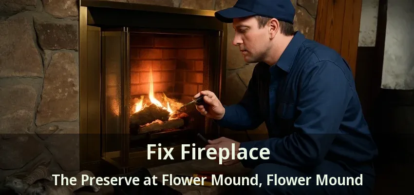 Fix Fireplace The Preserve at Flower Mound, Flower Mound - TX